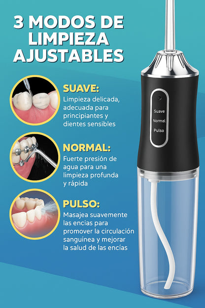 Irrigador Bucal Portátil IPX7
