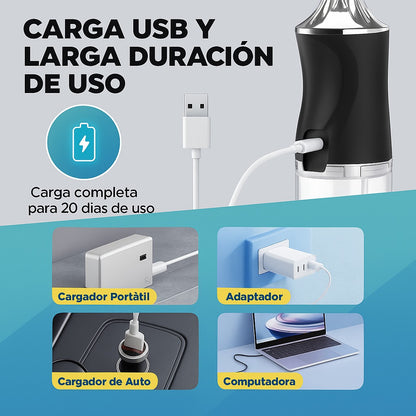 Irrigador Bucal Portátil IPX7